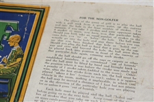 1929 'Tiz-Golf' an All Year Round Golf Course Golf Game Made by The Viophonic Corp. Pat Pend