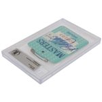 Nick Faldo Signed 1989 Masters Series Badge #A08183 Beckett