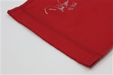 David Toms Signed 2001 PGA Championship at Atlanta Athletic Club Embroidered Flag JSA ALOA