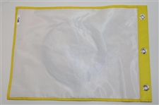 Jim Furyk Signed Olympia Fields Yellow Screen Flag - Site of 2003 US Open Win JSA ALOA