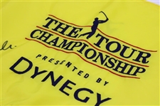 Mike Weir Signed 2001 Tour Championship Used Hole #2 Flag w/COA & JSA ALOA