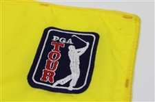 Mike Weir Signed 2001 Tour Championship Used Hole #2 Flag w/COA & JSA ALOA