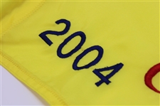 Retief Goosen Signed 2004 Tour Championship Used Hole #5 Flag w/COA & JSA ALOA