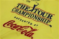 Retief Goosen Signed 2004 Tour Championship Used Hole #2 Flag w/COA & JSA ALOA