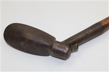 Circa 1899 Early Patent Robert Urquhart Left Hand Adjustable Iron