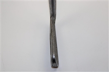 Pat. Pend. M & S Co. Batavia N. Y. Putter w/Intricately Lined Face & Thumb Groove 'Huntly' Style Grip