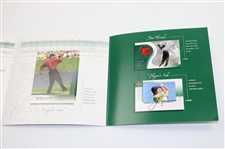 Tiger Woods 2001 Upper Deck Premiere Ed Promo Card in Original Folder