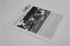 September 15, 1992 Seattle Golf News Tiger Woods Shows Off His Amazing Skills At Jefferson Park
