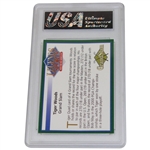 2001 Legends Sports Vol. 13 #1 Tiger Woods Grand Slam Card Usasportscards Nm Mt 8