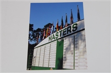 Tiger Woods Gold Signature Mini Wheaties Box w/Tiger Woods & Augusta National Course Photos