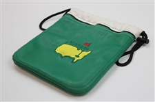 Green & White Masters Tournament Logo Pouch & Scotty Cameron Black Velvet Bag