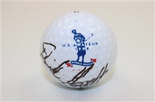 David Gossett Signed 1999 US Amateur Championship at Pebble Beach Logo Golf Ball JSA ALOA