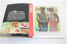 1973 US Open at Oakmont Official Program w/Guest Badge #641 - Johnny Miller Winner