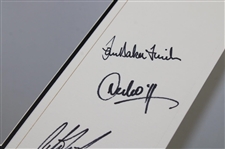Gary Player & 2005 Presidents Cup International Team Signed Matted Cutout JSA ALOA