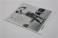 Julius Boros Signed Wilson Advisory Staff Photo Personalized & Inscribed JSA ALOA