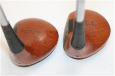 Brad Bryant's Personal Macgregor Tourney MT1W 3-Wood - No Grip & MT1W 4-Wood