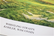 Champion Brad Bryant Signed 2007 US Sr Open at Whistling Straits Poster