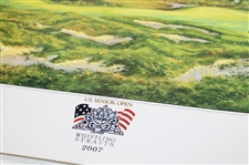 Champion Brad Bryant Signed 2007 US Sr Open at Whistling Straits Poster