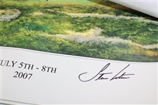 Champion Brad Bryant Signed 2007 US Sr Open at Whistling Straits Poster
