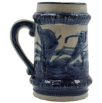 Original Robinson Clay Products Multi Golf Figure Beer Stein 