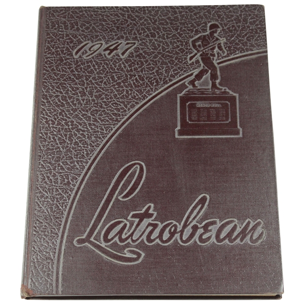 1947 The Latrobean High School Yearbook - Arnold Palmer Senior Year