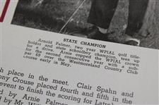 1947 The Latrobean High School Yearbook - Arnold Palmer Senior Year
