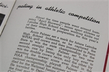 1947 The Latrobean High School Yearbook - Arnold Palmer Senior Year