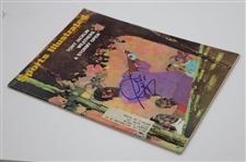 Tony Jacklin Signed Sports Illustrated w/Five (5) Logo Golf Balls & 1970 US Open Ticket JSA ALOA