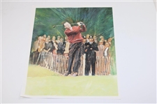 Billy Casper Article, Unused Augusta National Scorecard, 1970 Masters Spectator Guide,(2) Billy Casper Headcovers, Billy Casper Signed Cut & (4) Sleeves Of Billy Casper Signature Golf Balls JSA ALOA