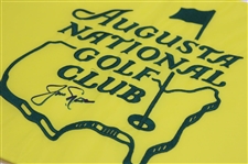 Jack Nicklaus Signed Augusta National Golf Club Members Embroidered Flag Beckett #AC28664