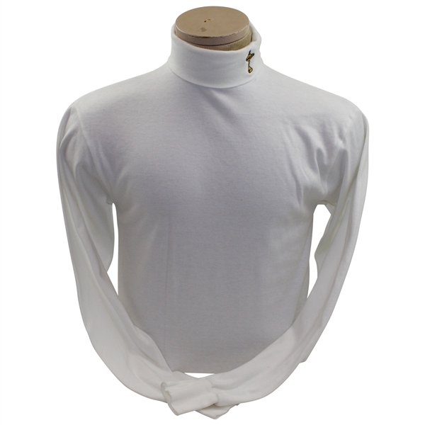 Paul Azingers The Ryder Cup Team USA White Antigua Long Sleeve Turtleneck Wifes Shirt - Small