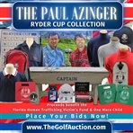 Paul Azinger's The Ryder Cup Team USA White Antigua Long Sleeve Turtleneck Wife's Shirt - Small