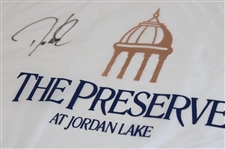 Davis Love III Signed Preserve at Jordan Lake Flag JSA ALOA