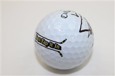 Collin Morikawa Signed Happy Gilmore 2 Gold Jacket Logo Golf Ball JSA #CH51831