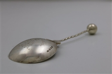 1924 Royal St Georges Golf Club Large Sterling Silver Presentation Award Spoon
