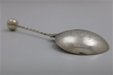 1924 Royal St Georges Golf Club Large Sterling Silver Presentation Award Spoon