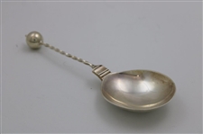 1924 Royal St Georges Golf Club Large Sterling Silver Presentation Award Spoon