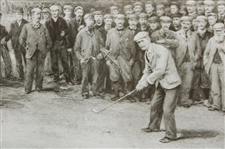 Open Golf Championship St. Andrews 1895 Print by Michael Browne w/Picture Key - Framed