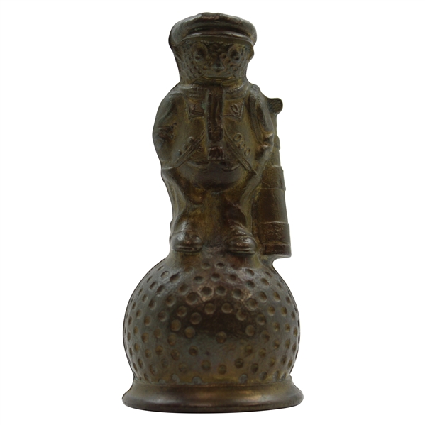 Dunlop Man Brass Golfer Bell - Made in England