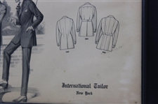 1919 Fifth Avenue Fashions Spring & Summer International Tailor Golf Clothing Advertisement - Framed