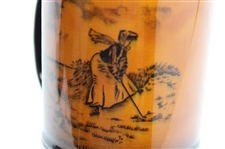 Arthur Wood Sports Series 'The English Wife/The American Husband' Porcelain Mug by Royal Bradwell