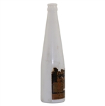 c.1930 Country Club Orange Dry Soda in White Milk Glass Bottle