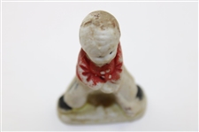 Vintage Miniature Male Golfer Putting Figure - Japan
