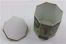 MacGregor Golf Themed Octagonal Tin Container with Lid - Employee Gift