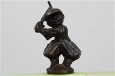 Cunningham Products Pre-Swing Male Golfer Statue Marble Pen Desk Set - New York