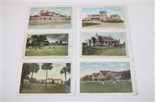 Seventy (72) Various Early 1900's Laminated Golf Themed Post Cards