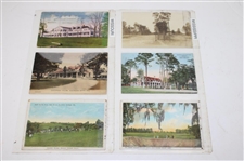 Seventy Five (75) Various Early 1900's Laminated Golf Themed Post Cards