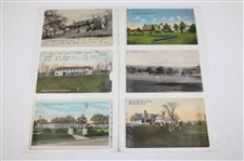 Seventy (70) Various Early 1900's Laminated Golf Themed Post Cards