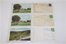 Seventy (70) Various Early 1900's Laminated Golf Themed Post Cards