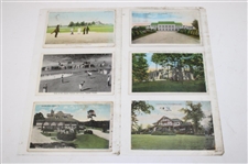 Seventy (70) Various Early 1900's Laminated Golf Themed Post Cards